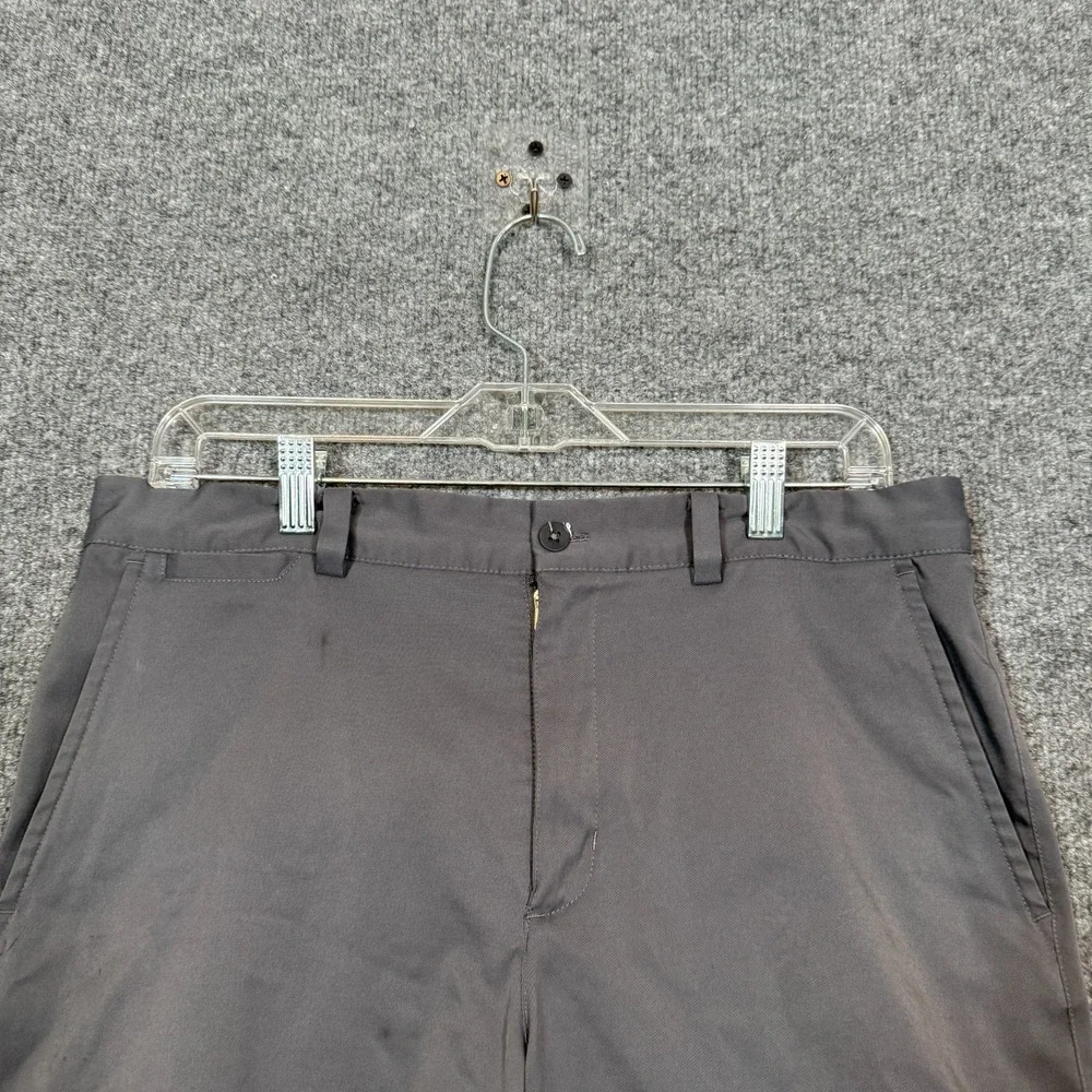 Nike Golf Shorts Mens 32 Gray Casual Flat Front‎ Performance Stretch Flat Front